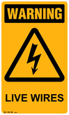 Warning - Live Wires